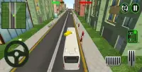 Pelatih bus kota mengemudi simulator 2020 Screen Shot 4