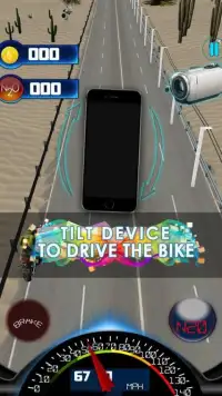 Night Racing Moto Fever 3D Screen Shot 2