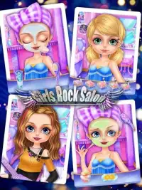 Rock Girl's Salon: Girls Games Screen Shot 3