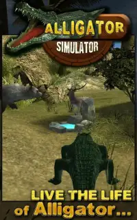 Crocodile Attack Sim 3D - 2016 Screen Shot 4