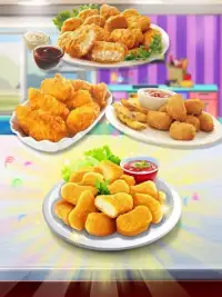 Chicken Nuggets - Crispy Fast Food Maker Screen Shot 0