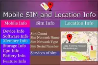 Mobile, SIM and Location Info Screen Shot 1