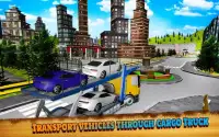 Car Transport Trailer Sim 2017 Screen Shot 3