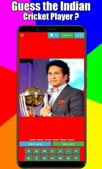 Guess the indian Cricket Player-Cricket quiz game Screen Shot 7