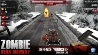 Zombie Road Highway Screen Shot 2