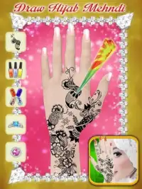 Hijab Hand Art - 3D Hand Screen Shot 3