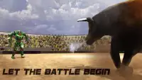 Battle Robot VS Angry Bull Screen Shot 2