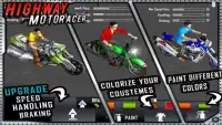 Highway Moto Rider -Bike Rider Screen Shot 3