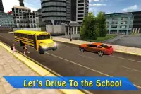 حافلة مدرسية القيادة لعبة سيم Screen Shot 3