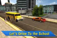 حافلة مدرسية القيادة لعبة سيم Screen Shot 0
