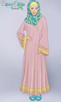 Hijab Dress Up Screen Shot 2