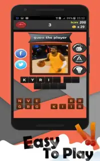 Basketball Player Quiz 2017 Screen Shot 1