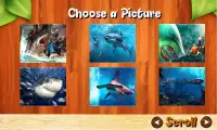 Акулы Пазлы игры ребенок Screen Shot 6