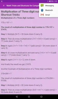 Math Tricks Competitive Exam Screen Shot 4
