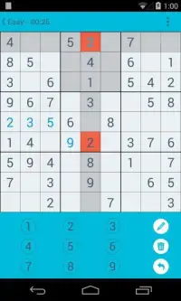 Sudoku Free Screen Shot 1