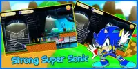 Super Sonic 3 Smash Game Bros Screen Shot 1
