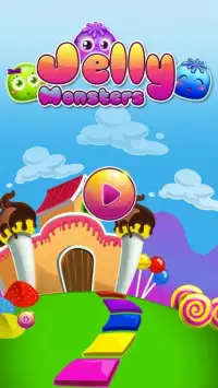 Cute Jelly Monsters Screen Shot 0