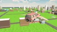 Flying Car Sim 3D Screen Shot 2