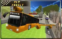 Polisi Sci Fi Terbang Bus Screen Shot 13