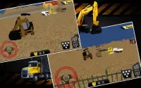Crane Road Construction Dozer Screen Shot 2