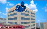 Flying Superhero: City Battle Screen Shot 2