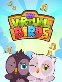 My Virtual Birds - Kids Game Screen Shot 4
