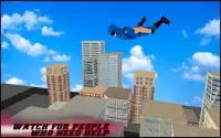 Flying Superhero: City Battle Screen Shot 6