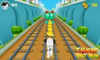 Talking Pet Run: Subway Gold Screen Shot 2