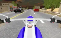 Freeway Traffic Rider Moto 3D Screen Shot 1