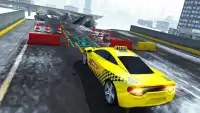 Snow Taxi Parking Sim 3D 2017 Screen Shot 0