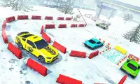 Snow Taxi Parking Sim 3D 2017 Screen Shot 13