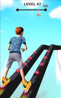 Sky Jump Roller – Roller Adventure Game Screen Shot 7