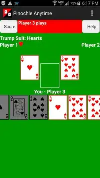 Pinochle Anytime Free Trial Screen Shot 7