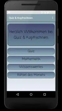 Quiz & Kopfrechnen Screen Shot 10