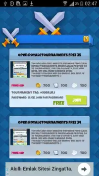 Open Royale Tournaments Screen Shot 1