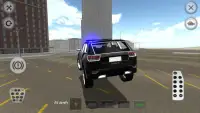 4WD SUV Police Car Driving Screen Shot 3