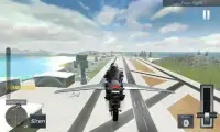 طيران الشرطة الدراجة محاكي Screen Shot 2