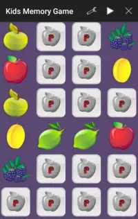 Memory Game for Kid Screen Shot 1