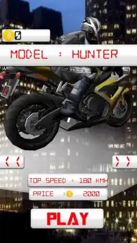Night Racing Moto Fever 3D Screen Shot 3