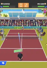 Tennis Stars: Ultimate Clash Screen Shot 1