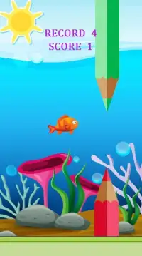 Tap tap jump fish dush Screen Shot 2