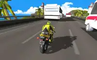moto racer: lalu lintas Screen Shot 5