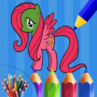 Coloring Page for Pony