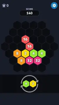 2048 Hexagon Block Puzzle Screen Shot 4