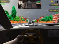 Girl Racing In Car Screen Shot 2