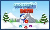 Snowman Dash: Epic Jump & Run Screen Shot 22