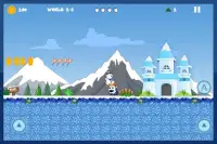 Snowman Dash: Epic Jump & Run Screen Shot 14