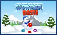 Snowman Dash: Epic Jump & Run Screen Shot 7