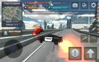 Flying Police Car Chase Screen Shot 4