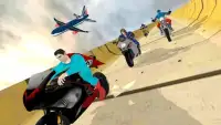 Super Hero Bike Mega Ramp 3 Screen Shot 1